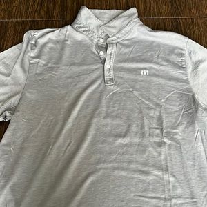 Grey Travis Mathew Golf Polo